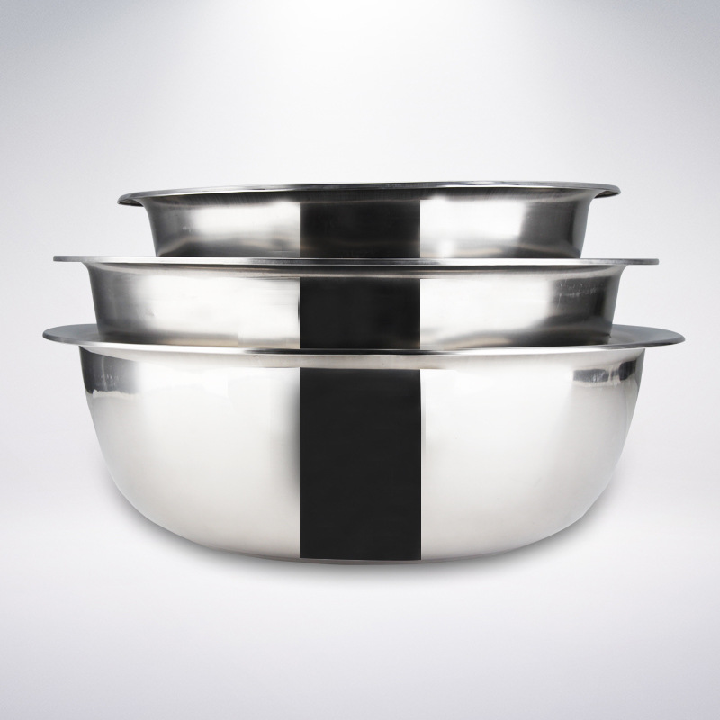 304 stainless steel basin kitchen multi-purpose dish washing basin commercial thickened advertising basin stainless steel basin with magnetic soup basin