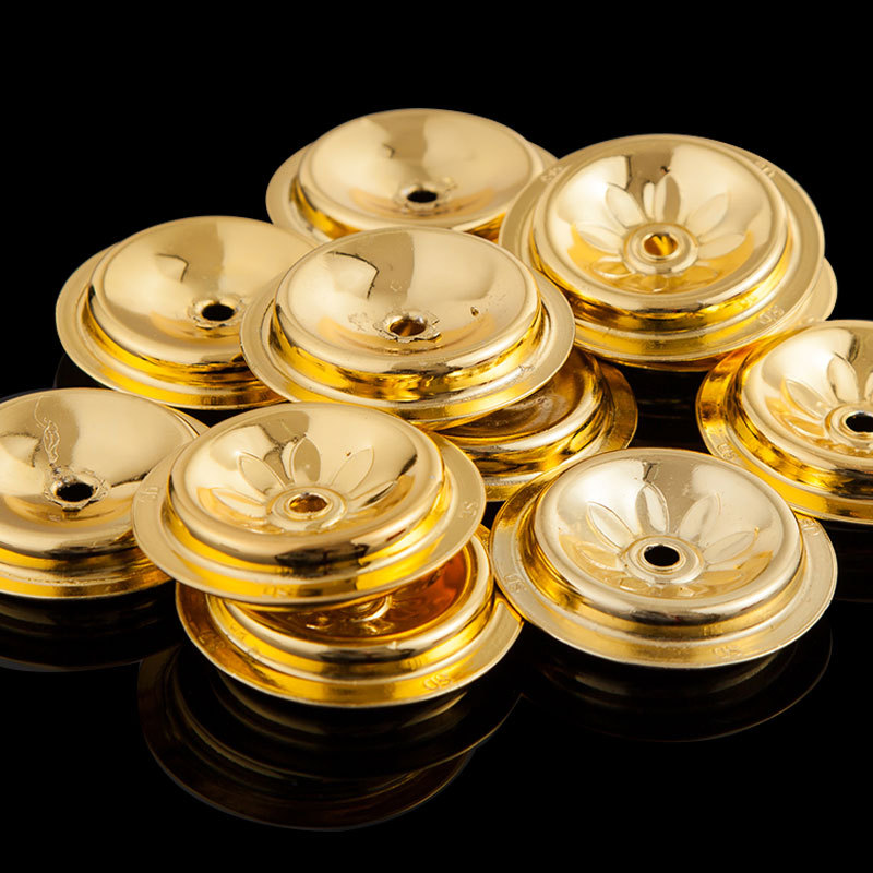 Zen residence edible oil special oil drift 4cm for lamp Buddha lamp aluminum float oil lamp drift unit price small size