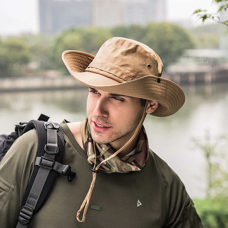Outdoor Hat for Girls, Summer Quick-Dry Fisherman Hat, Sun Hat for Men, Sun Protection Hat, Versatile Climbing Sun Hat