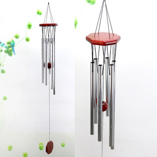 Wooden Vintage Wind Bell Metal Hanging Ornaments Pastoral Home Decoration Hanging Wall Hanging Ornaments Home Creative Gift Pendant