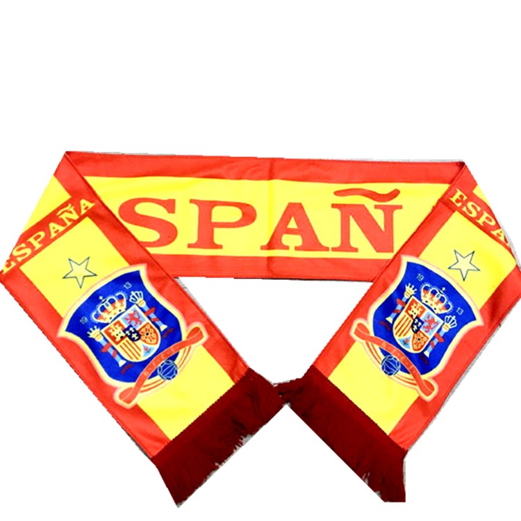 European Cup Italy Belgium France Portugal Germany Netherlands Hand Waving Towel Cheers Soccer Fans Scarf