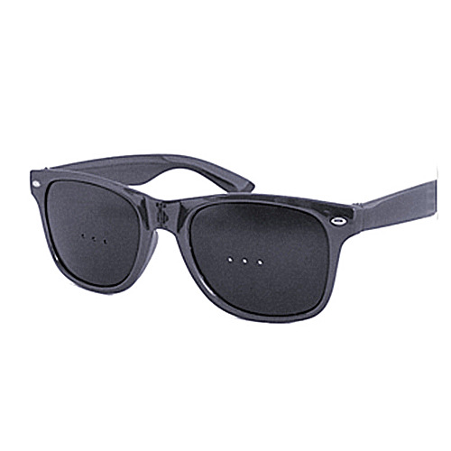 Hot sale auxiliary vision correction rice nail multi-hole cross-border glasses three-hole five-hole full-hole glasses small hole pinhole glasses