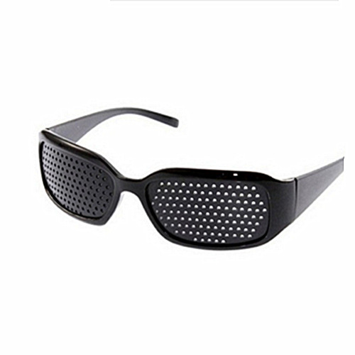 Hot sale auxiliary vision correction rice nail multi-hole cross-border glasses three-hole five-hole full-hole glasses small hole pinhole glasses