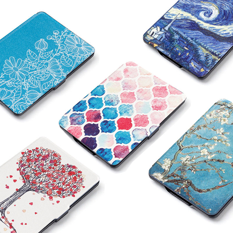In Stock for kindle paperwhite32 Protective Case 958 Painted Protective Case KPW32 Slim Leather Case