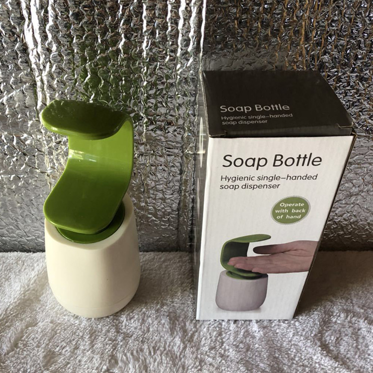 Factory wholesale hand sanitizer bottle one-handed hand back press hand sanitizer bottle kitchen soap dispenser lotion bottled