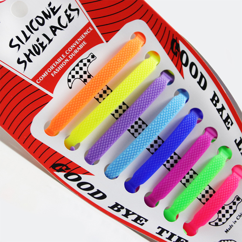 Source factory direct cross-border Amazon AliExpress best selling creative hammer lazy shoelaces elastic silicone shoelaces