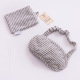 Gray and white stripes