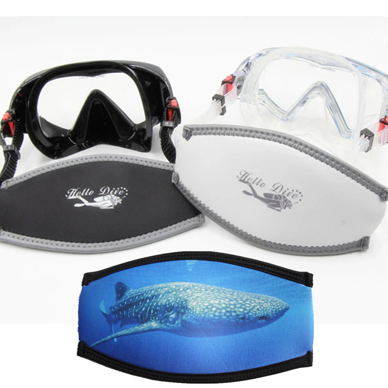 Face Mirror Diving Protective Cover Strap Hair Conditor Strap Snorkeling Mask Strap Deep Diving Double Layer Hair Conditor