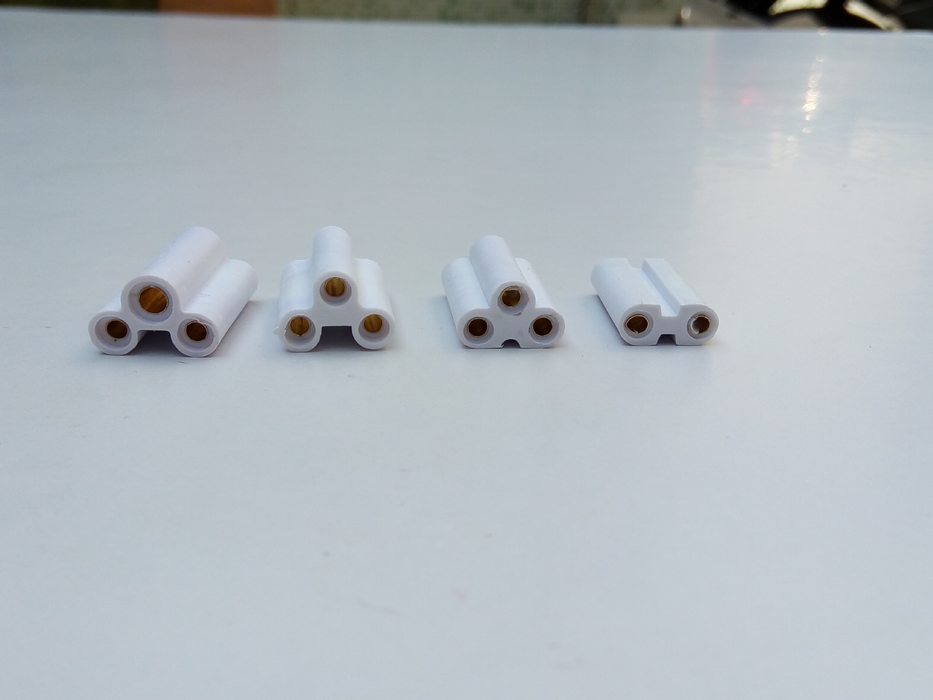 T5 T8 bracket middle connector LED integrated lamp tube connector two-hole three-hole adapter fitting pair connector