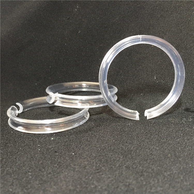 Transparent acrylic display stand jewelry natural stone crystal bracelet ring plastic shelf storage display ring wholesale