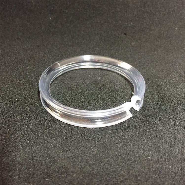 Transparent acrylic display stand jewelry natural stone crystal bracelet ring plastic shelf storage display ring wholesale