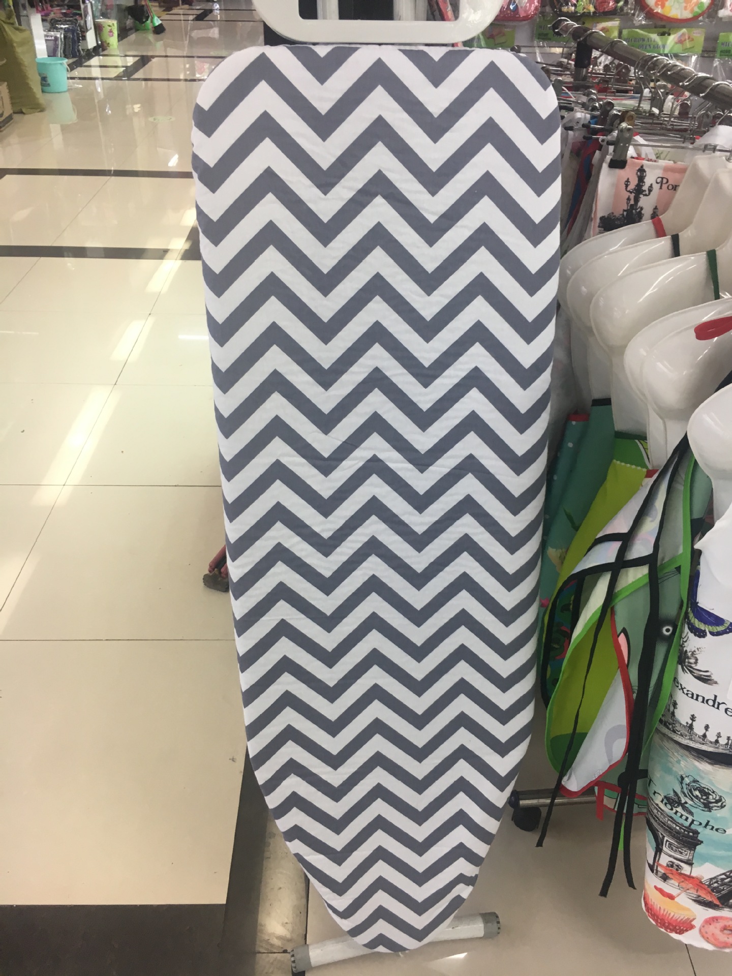 [Zhijia] Cotton High Temperature Resistant Anti-scalding Thickened Ironing Board Cover Ironing Board Cloth Cover Ironing Board Cover Wave Printing