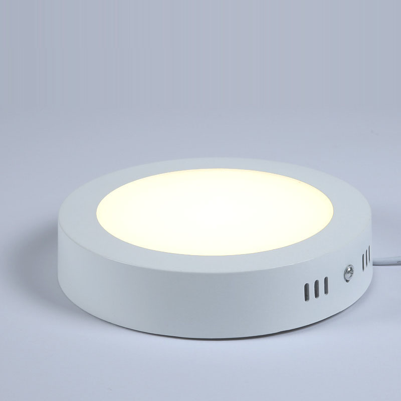 Ultra-thin round surface mounted led downlight 6w12w18w24w square panel light aisle corridor balcony ceiling light