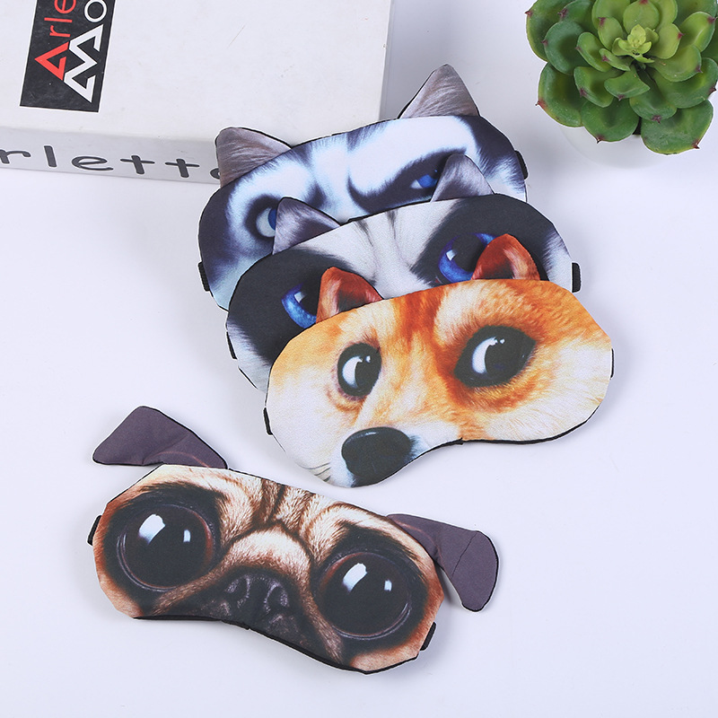 Manufacturers spot wholesale cartoon animals cold and hot compress eye protection eye mask cross-border ice goggles