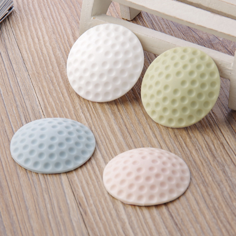 Thickened Silicone Wall Anti-collision Mat Door Rear Mute Silencer Anti-collision Mat Door Handle Door Lock Protective Mat Anti-vibration Mat