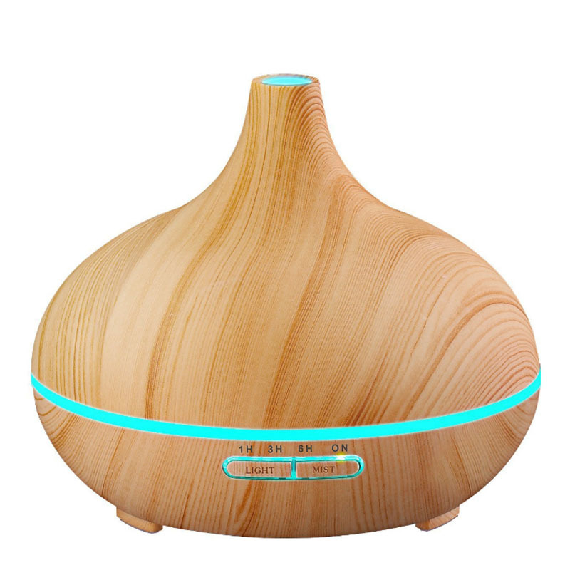 Onion wood grain aromatherapy machine household bedroom air silent humidifier ultrasonic essential oil aromatherapy stove humidifier