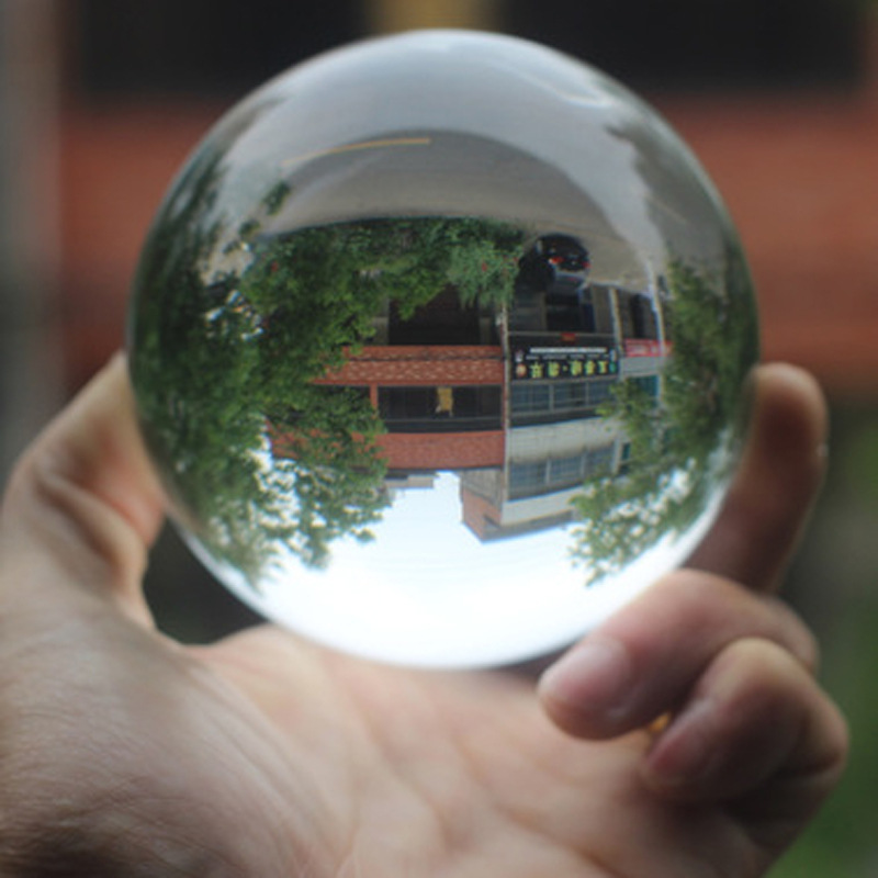 Transparent Crystal Ball Light Ball Ornaments Magic Transfer Ball Props Photography Small Glass Beads Bullets Marbles Round Beads Solid