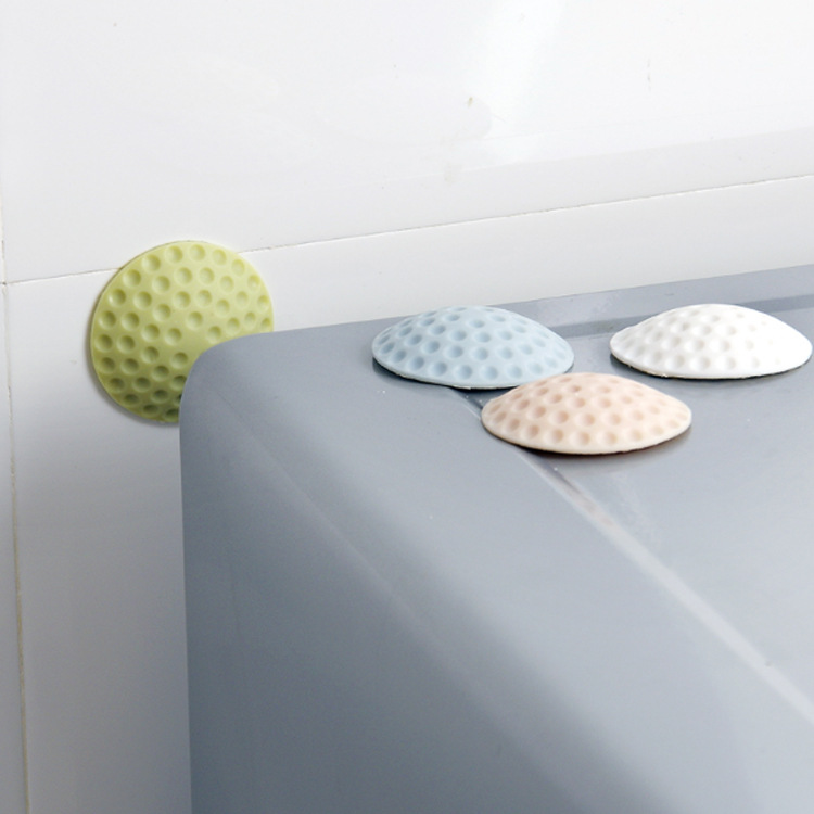 Thickened Silicone Wall Anti-collision Mat Door Rear Mute Silencer Anti-collision Mat Door Handle Door Lock Protective Mat Anti-vibration Mat