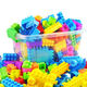 Cross-border building blocks assembled small boxed children's kindergarten desktop toys one-year-old baby building blocks large particles wholesale