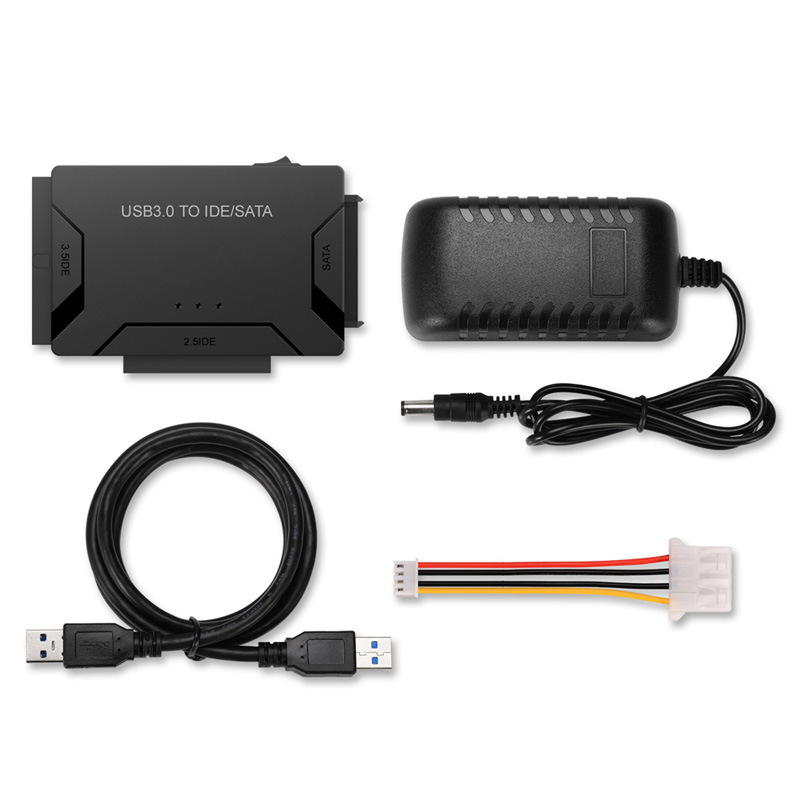 Cross-border USB3.0 to SATA IDE Three-use Hard Disk Adapter 2.5/3.5 "Hard Disk Drive Adapter