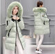 Winter cotton-padded coat women's new coat European and American women's large size long loose thick down cotton-padded jacket women's foreign trade batch