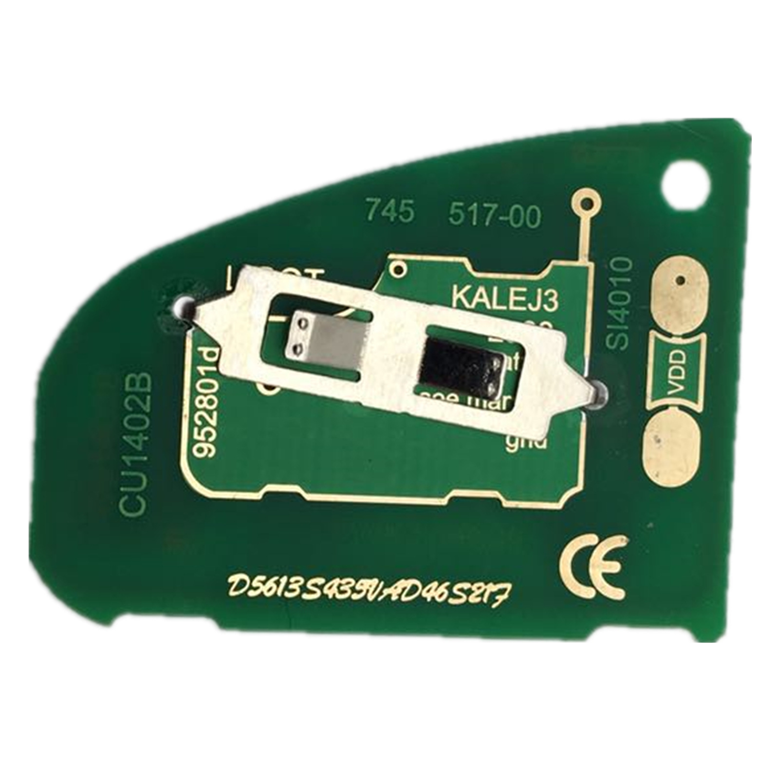 Suitable for Jaguar 4-key car key circuit board Jaguar 4-key folding remote control circuit board 433 frequency