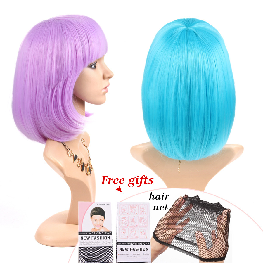 23 color BoBo animation color BoBo animation headgear bangs wig ball performance headgear wholesale consignment