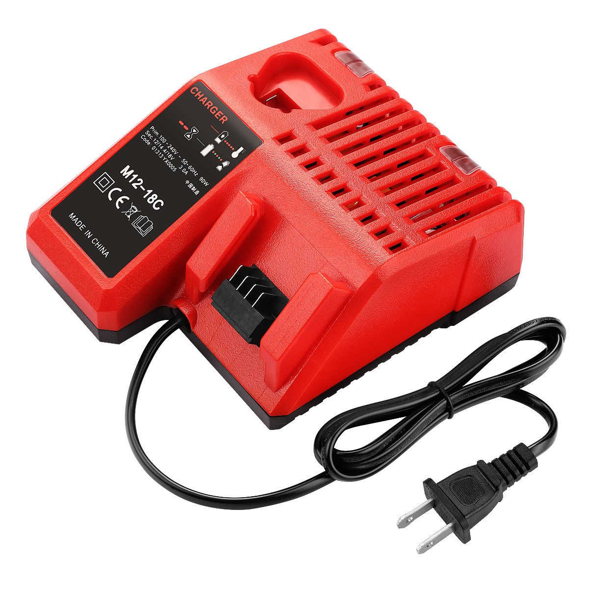 Factory direct new Mivochi M18 48-59-1812 Battery Charger Milwaukee power tools