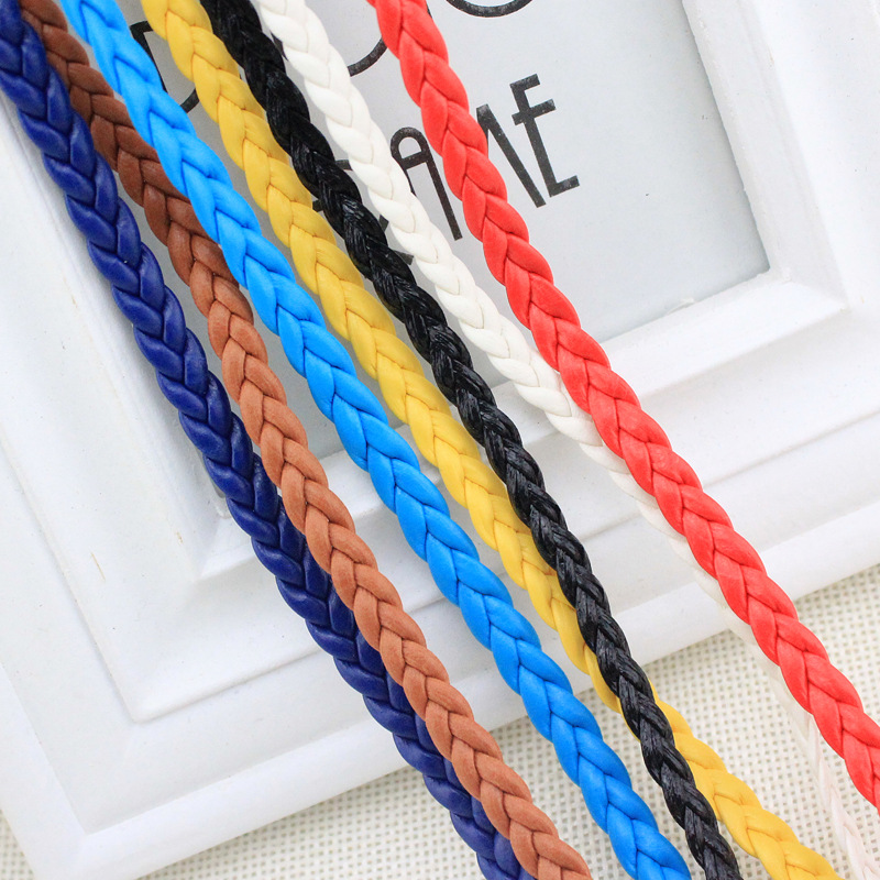 Ladies accessories tassel waist chain Joker female PU fine woven belt car line two styles available a generation of hair