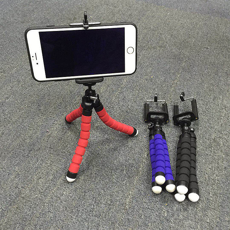メーカー卸売りタコ三脚カメラ三脚便利携帯電話撮影デスクトップスポンジ三脚自撮り器|undefined