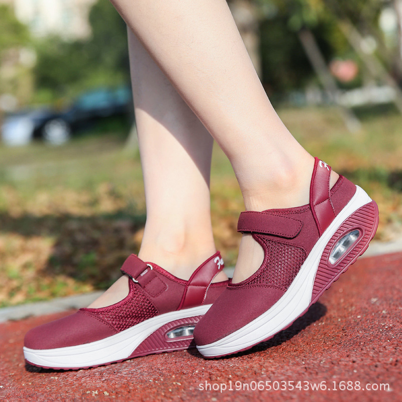 2025 Amazon AliExpress Outdoor Shake Generation Sports Shoe Women's Shoe Nurse Shoe White Shoe 35-42