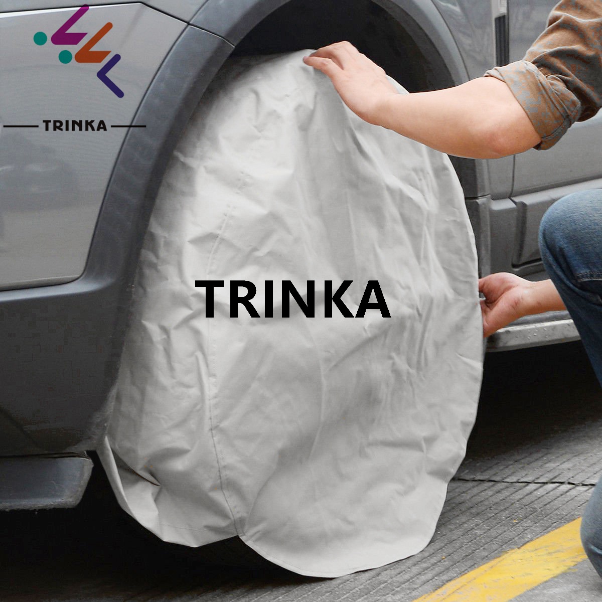 Amazon ebay AliExpress 28 ''RV Tire cover protective cover car RV SUV Silver
