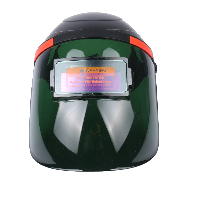 Automatic dimming flip cover welding cap full face head-mounted pc mask transparent welding welder mask argon arc welding glasses