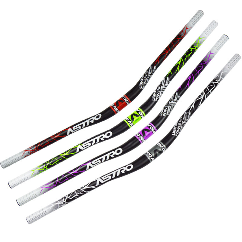 Astro mountain bike handlebar swan bicycle handlebar speed drop 35mm high 720MM/780 color handlebar