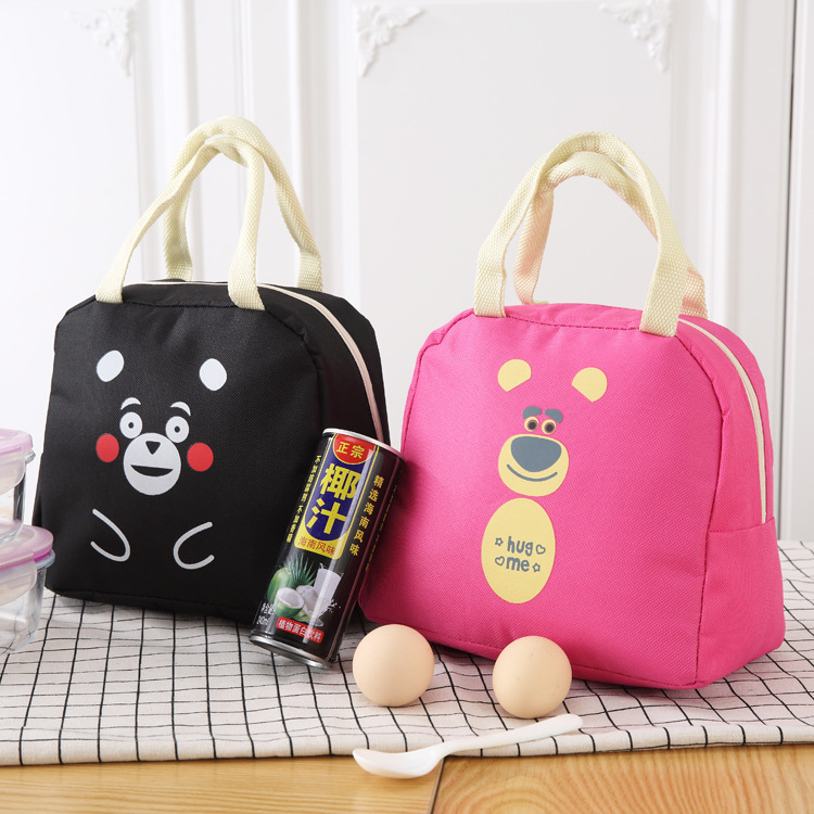 New insulation bag Oxford cloth cartoon lunch box insulation bag aluminum foil picnic bag insulation bag
