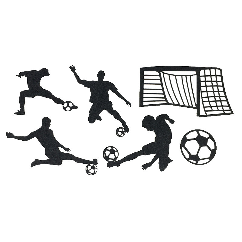 ケーキの装飾のプラグインの創意ワールドカップのサッカーの金色の黒い竹の署名の挿し札の誕生日おめでとうございます。|undefined