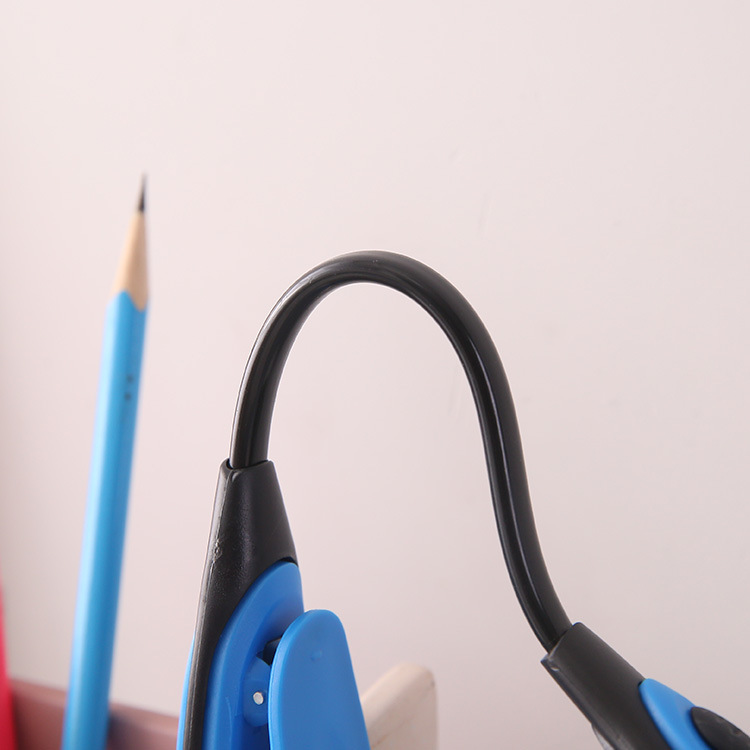 Foldable Nightlight with Clip Bendable Home Lighting with Clip Mini Portable Night Reading Lamp for Students