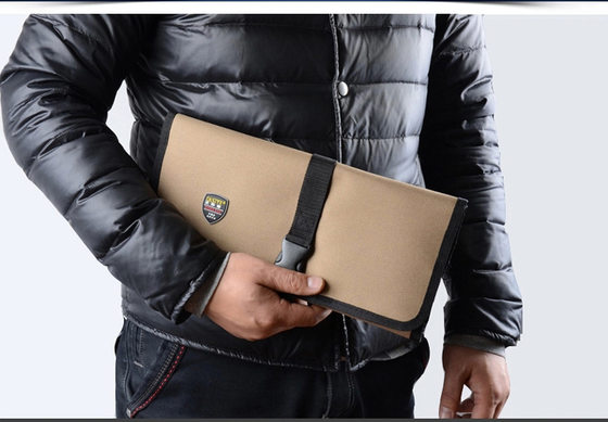 fast roll tool bag canvas hanging bag tool bag oxford cloth work bag slip bag clutch bag n055