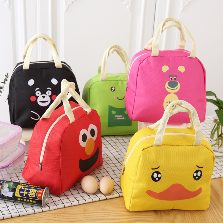 New insulation bag Oxford cloth cartoon lunch box insulation bag aluminum foil picnic bag insulation bag