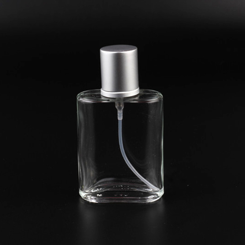 30ml perfume frosted spray bottle glass 30CC press sub-bottle 30ml travel portable fine mist empty bottle