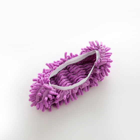 Factory chenille mop shoe cover lazy people shoe cover wipe slippers cover mop head cover single price