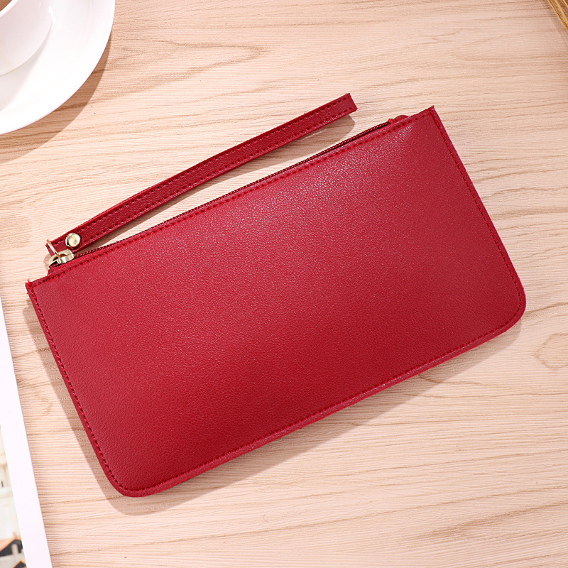 Wholesale New Women's Clutch Bag Coin Bag Mobile Phone Bag Coin Purse Long Wallet Women's Wallet Thin Women's Bag