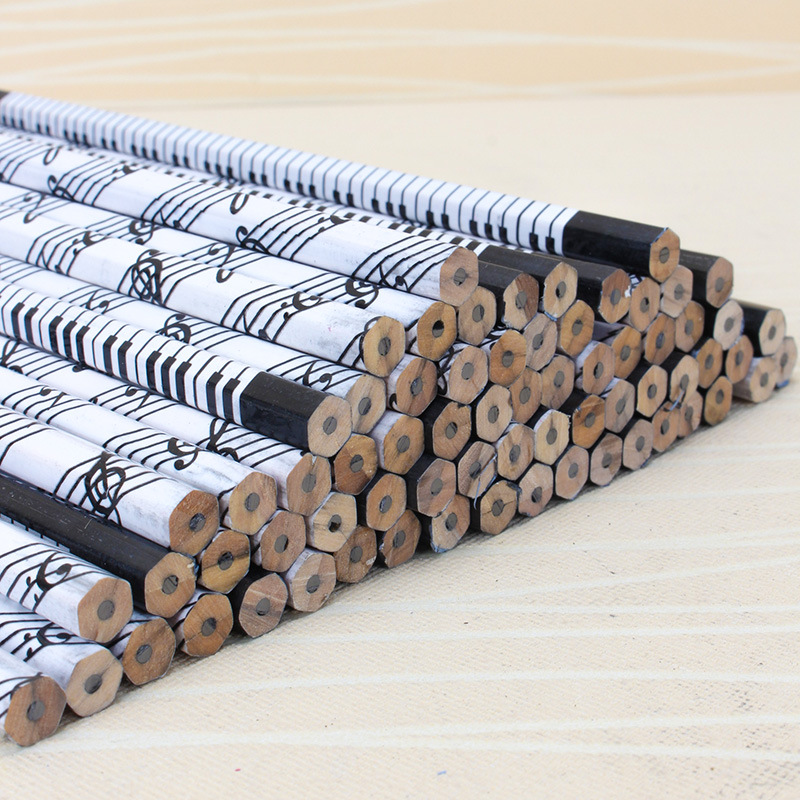 Piano Pencil Pupil Pencil Prizes Music Stationery Note Pencil Creative Student Pencil Piano Pencil HB
