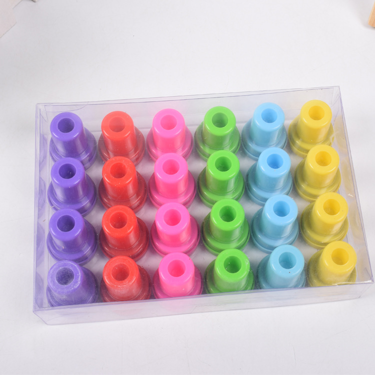 New children's toy cartoon plastic seal Butterfly Love picture round seal Valentine's Day small gift seal