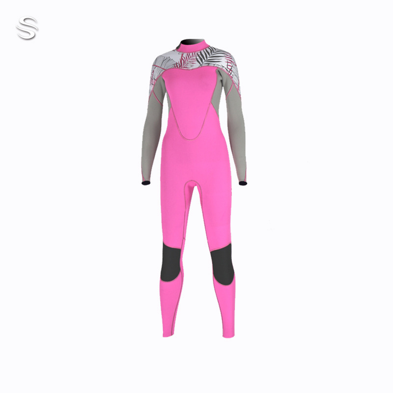 SLINX one-piece surf suit for women 2mm long-sleeved sun protection diving swimsuit warm wet suit wet suit one-piece