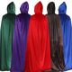 Halloween Cloak Cloak Performance Costume Golden Velvet Cloak Dress Up Adult Child Demon Vampire Cloak