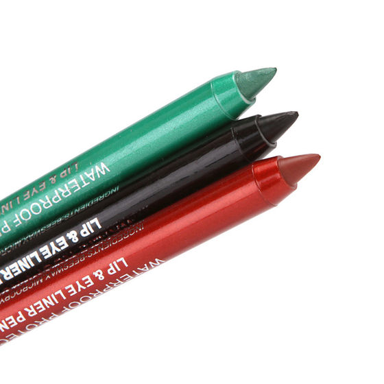Cross-border lying silkworm pearlescent eye shadow pen eyeliner glue pen Devis DAVIS waterproof eyebrow pencil high-gloss color eyeliner pen