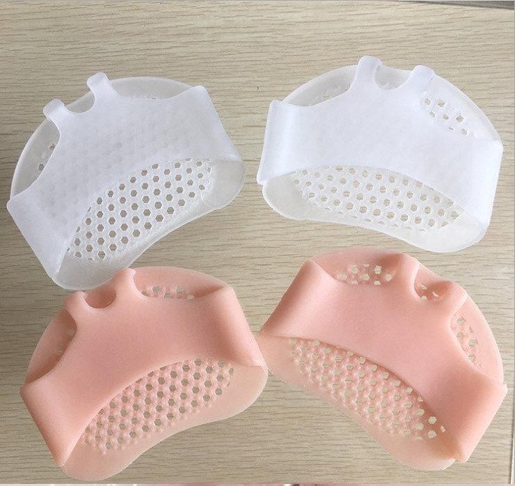 Honeycomb sleeve front palm pad SEBS breathable adjustable size anti-pain palm pad women's high heel shoes half size insole