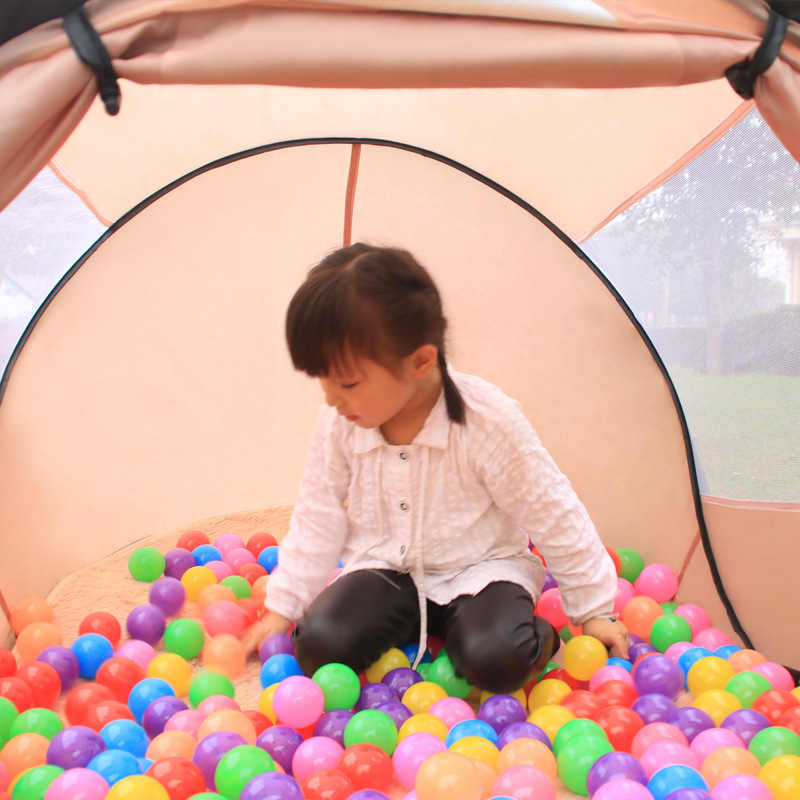 Children's indoor color matching little Tiger game tent spot wholesale cartoon children's outdoor pop-up toy game House