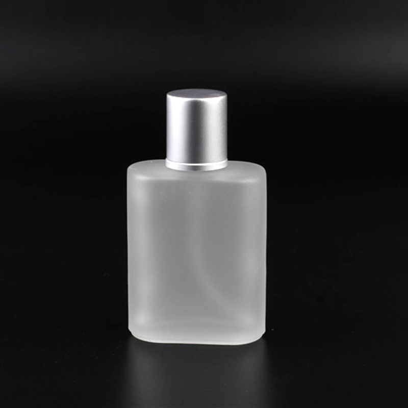 30ml perfume frosted spray bottle glass 30CC press sub-bottle 30ml travel portable fine mist empty bottle
